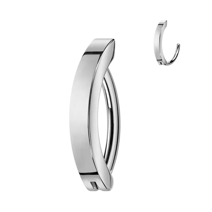 Hinged Belly Clicker She Ate Earrings