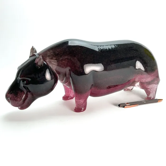 Hippopotamus Murano glass Arte di Murano Earrings Hippopotamus Murano glass Arte di Murano Earrings