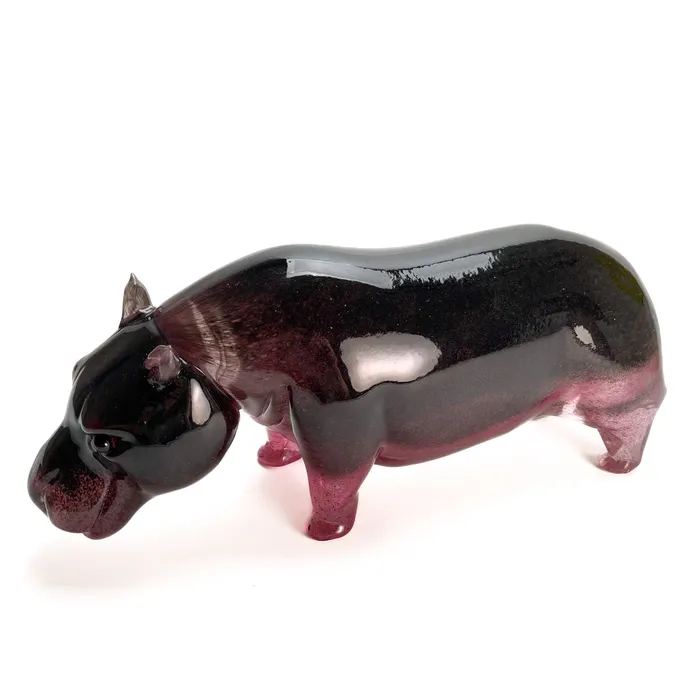 Hippopotamus Murano glass Arte di Murano Earrings Hippopotamus Murano glass Arte di Murano Earrings