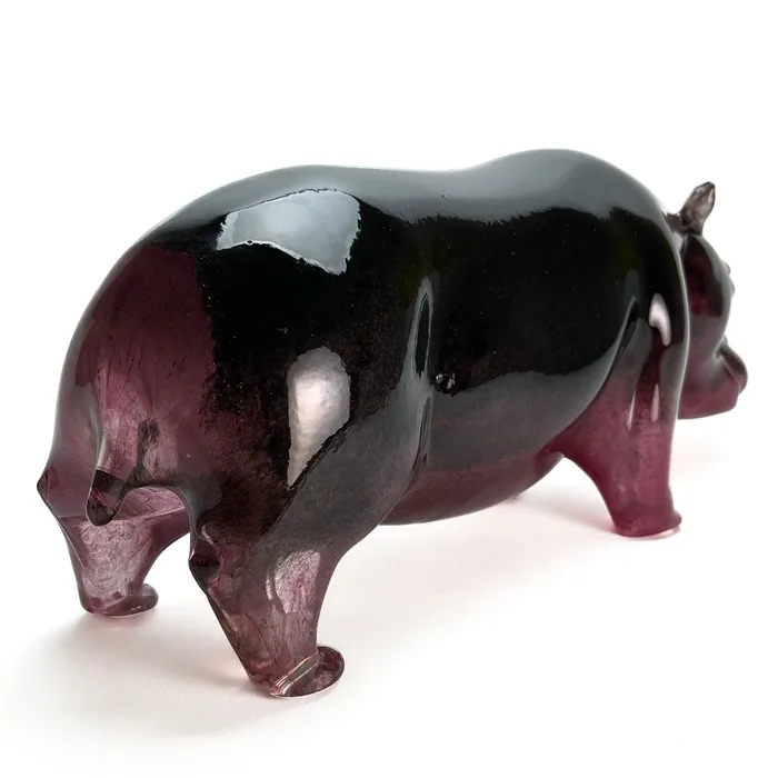 Hippopotamus Murano glass Arte di Murano Earrings Hippopotamus Murano glass Arte di Murano Earrings