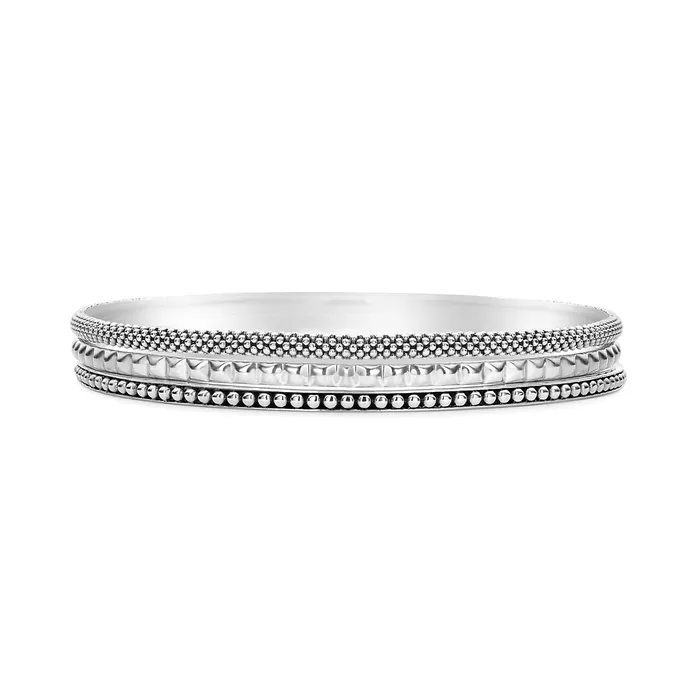 LAGOS Bracelets Signature Caviar Bangle Set