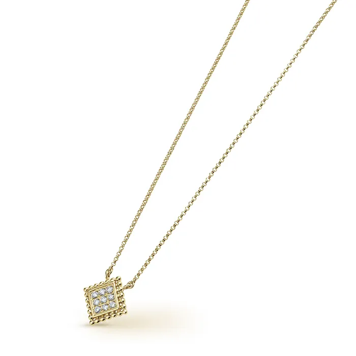LAGOS Necklaces Covet 18K Gold Diamond Pendant Necklace