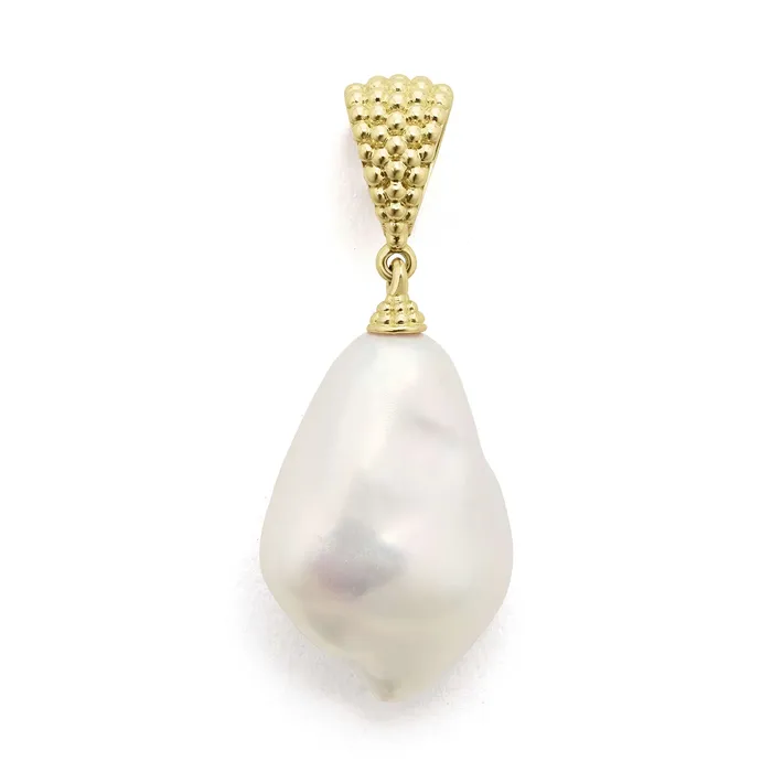 LAGOS Necklaces Luna Baroque Pearl Pendant