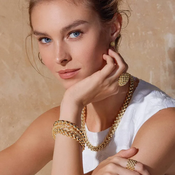 LAGOS Rings Caviar Gold 18K Gold Oval Statement Ring