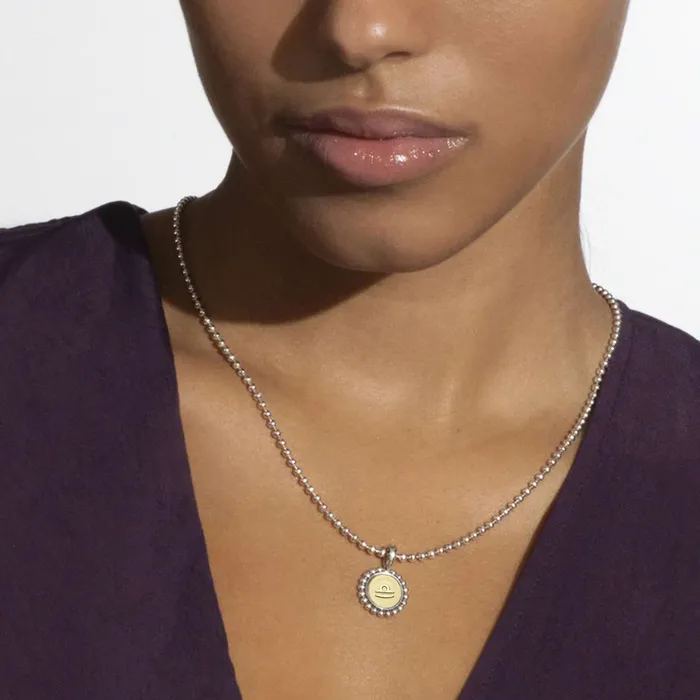 LAGOS Signature Caviar Libra Zodiac Charm Necklace Necklaces