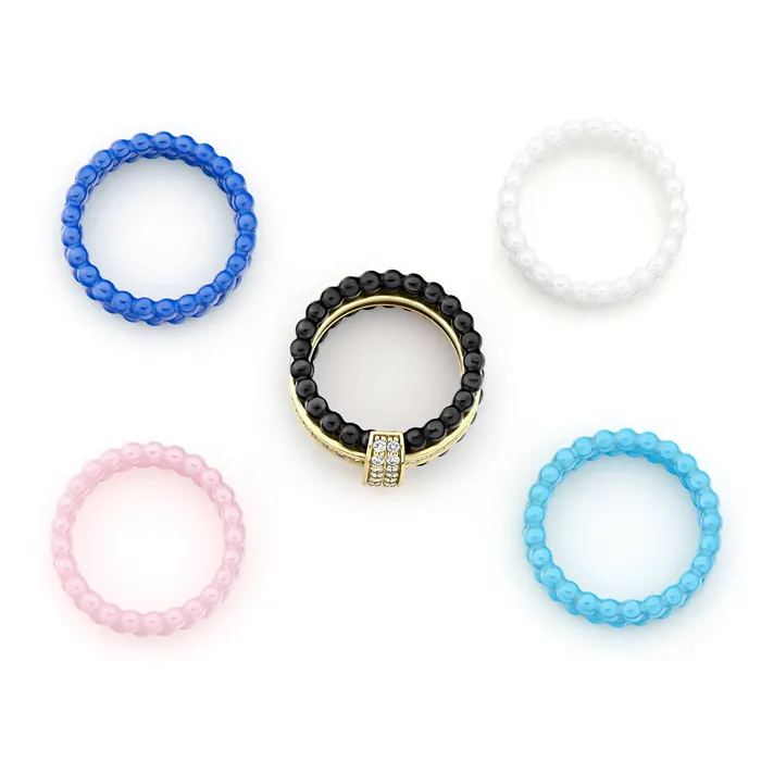 Meridian Diamond Stacking Ring Set LAGOS Rings