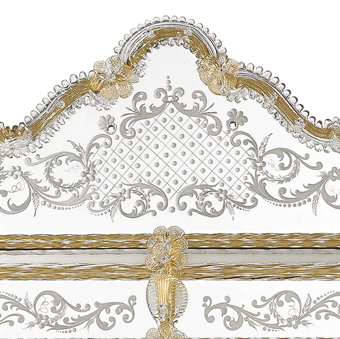 Mirror 600 Line RIALTO Art 0181 MuranoVItrum Home Decor Earrings