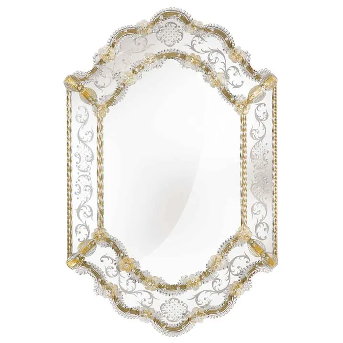 Mirror Line 600 SGIORGIO Art 071 MuranoVItrum Home Decor Earrings