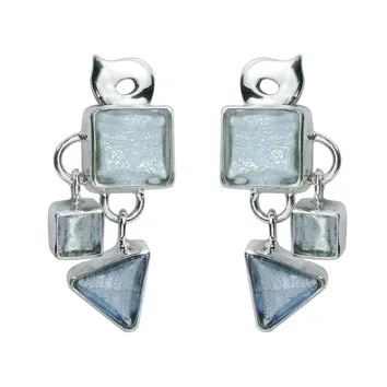 Nanni Gabriella Earrings Earrings Sterling Silver Niagara collection model D
