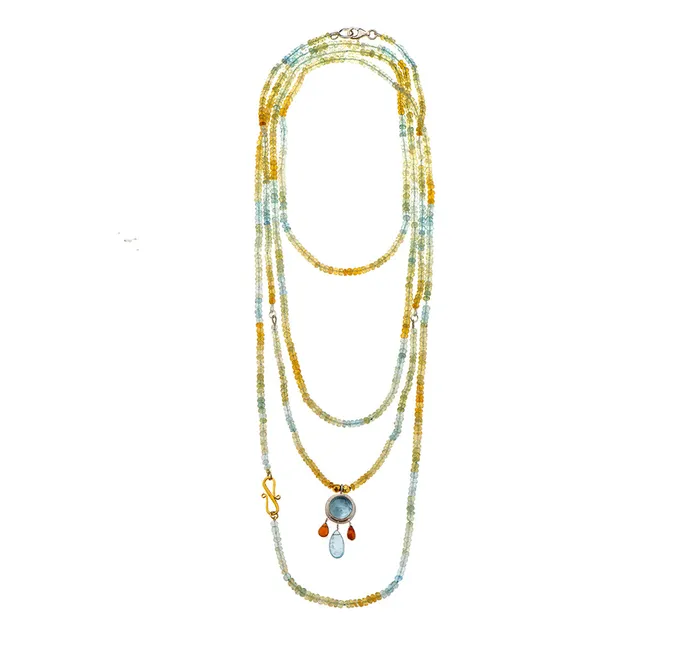 Nava Zahavi Necklaces Nava Zahavi Exquisite Aqua Necklace