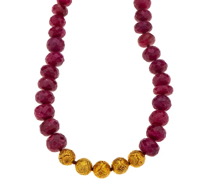 Nava Zahavi Necklaces Nava Zahavi Ruby Rondell Necklace