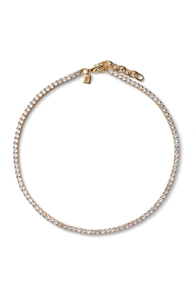 Necklaces Crystal Haze Jewelry Serena necklace Clear