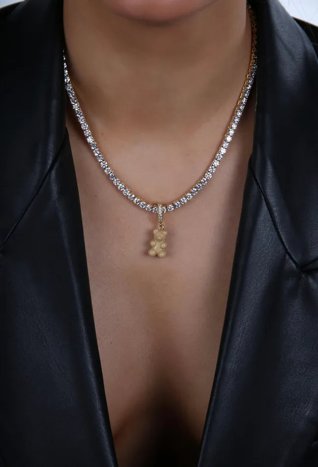 Necklaces Crystal Haze Jewelry Serena necklace Clear