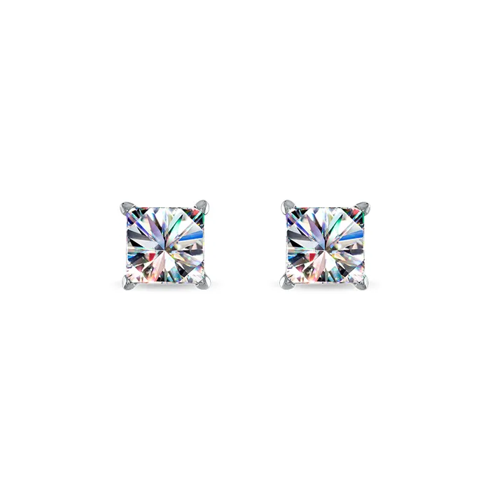 Necklaces FACETS OF FIRE 14KWG 083CTW PC FOF DIA FOUR PRONG STUDS