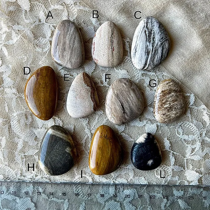 Necklaces Fossil Wood aka Petrified Wood Necklace One of a Kind Giardinoblu