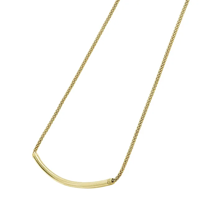 Necklaces LAGOS Caviar Gold 18K Gold Caviar Bar Necklace