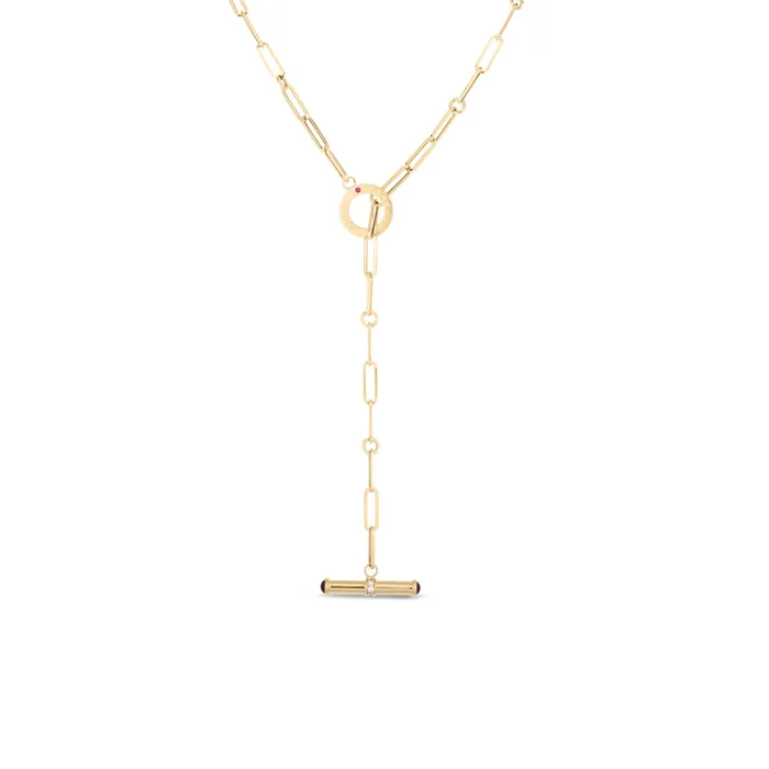 Oro Classic Link Necklace Roberto Coin Necklaces