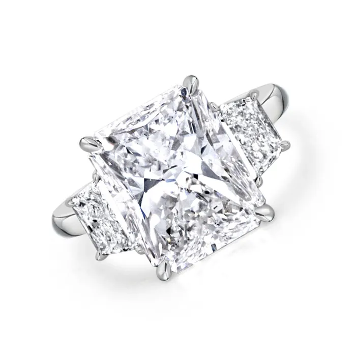 Polachecks Collection Rings 3 Stone Diamond Ring 811tw