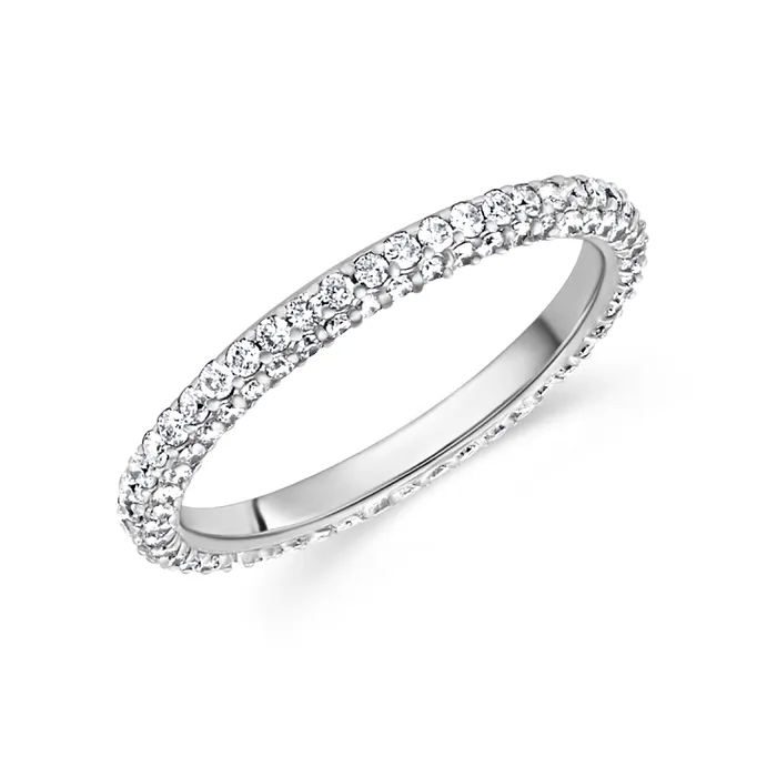 Polachecks Collection Rings Diamond Eternity Band 91tw