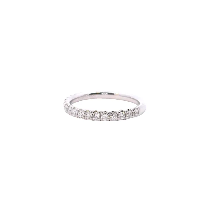 Rings 14K White Gold Diamond Matching Wedding Band GABRIEL CO