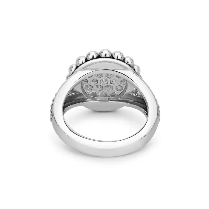 Rings Caviar Spark Small Caviar Circle Diamond Ring LAGOS