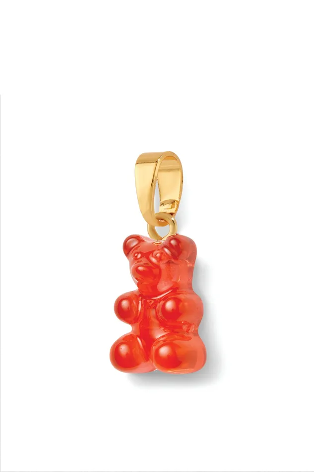 Rings Crystal Haze Jewelry Nostalgia bear Classic connector Jelly red