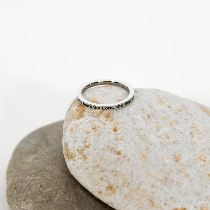 Rings Forever Truth A Woman Who Fears The Lord Thin Ring
