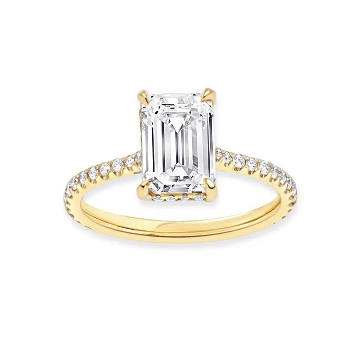 Rings Polachecks Collection Emerald Cut Diamond Ring 261tw