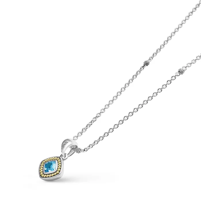 Rittenhouse Swiss Blue Topaz Pendant Necklace LAGOS Necklaces