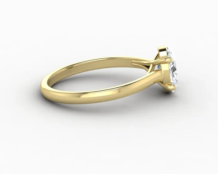 Sapheena Jewelry Rings Nora 125 Ct Solitaire Oval Cut Engagement Ring