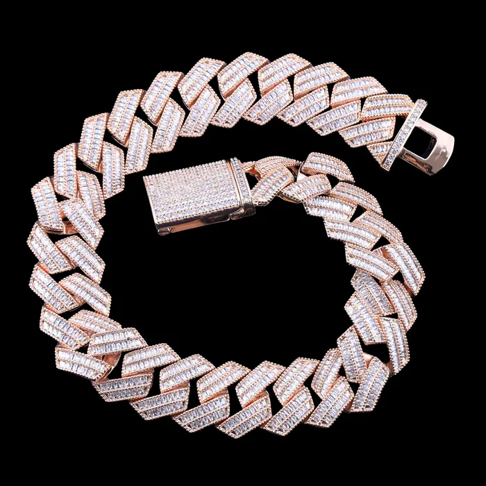 Sharp VVS 22MM Sharp VVS Style Iced Out Diamond Necklace Chain Necklaces