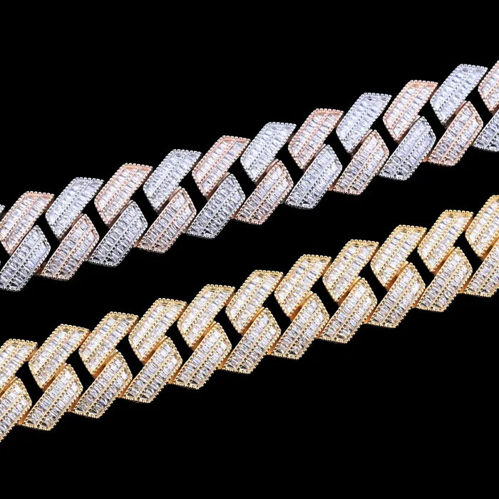 Sharp VVS 22MM Sharp VVS Style Iced Out Diamond Necklace Chain Necklaces