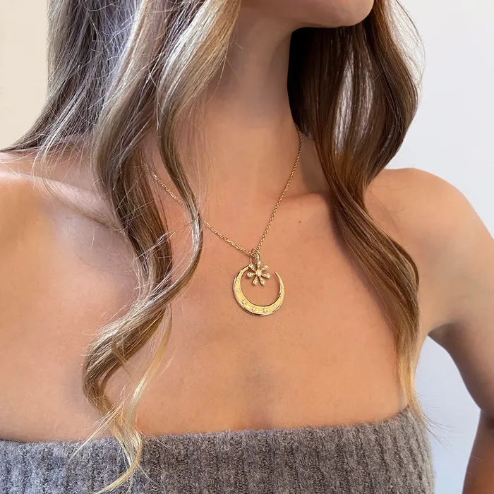 Solid Gold Petite Link Chain NicoleHD Jewelry Necklaces