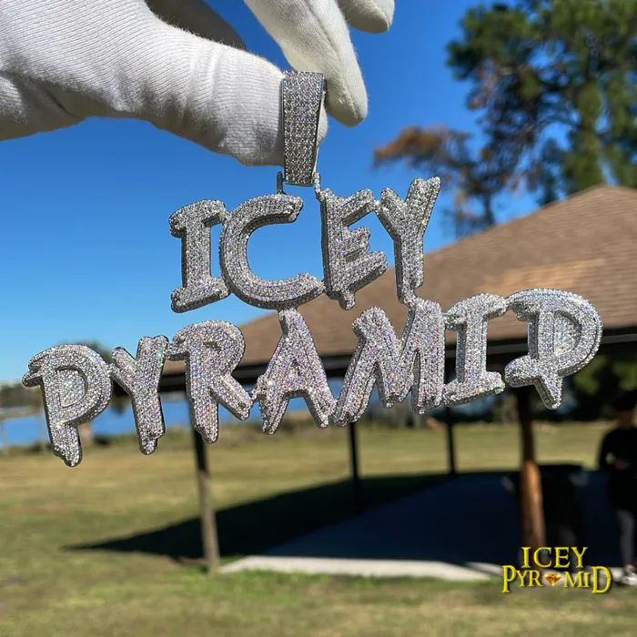 STYLISH Necklaces Trend Luxury Design Iced Out Personalized Custom Name Necklace Pendant