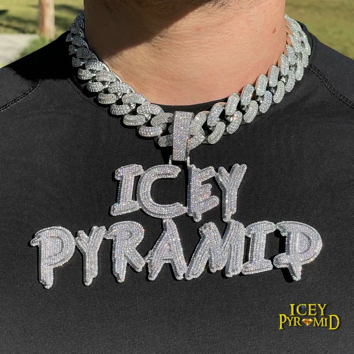 STYLISH Necklaces Trend Luxury Design Iced Out Personalized Custom Name Necklace Pendant