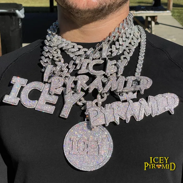 STYLISH Necklaces Trend Luxury Design Iced Out Personalized Custom Name Necklace Pendant