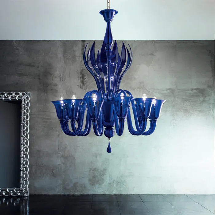 Voltolina Earrings 5 lights Chandelier Rialto Series