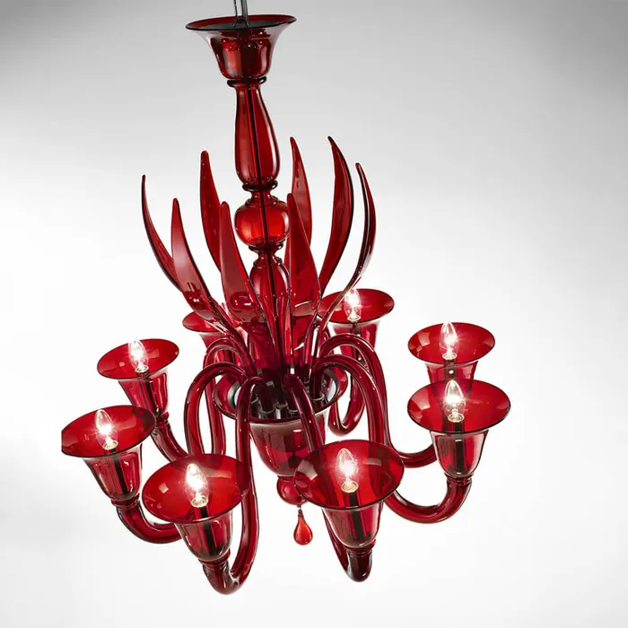 Voltolina Earrings 5 lights Chandelier Rialto Series