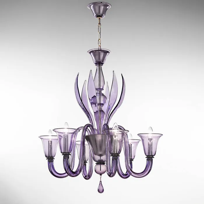 Voltolina Earrings 5 lights Chandelier Rialto Series