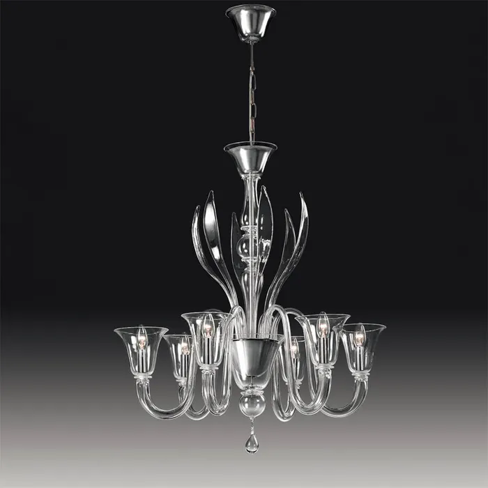 Voltolina Earrings 5 lights Chandelier Rialto Series