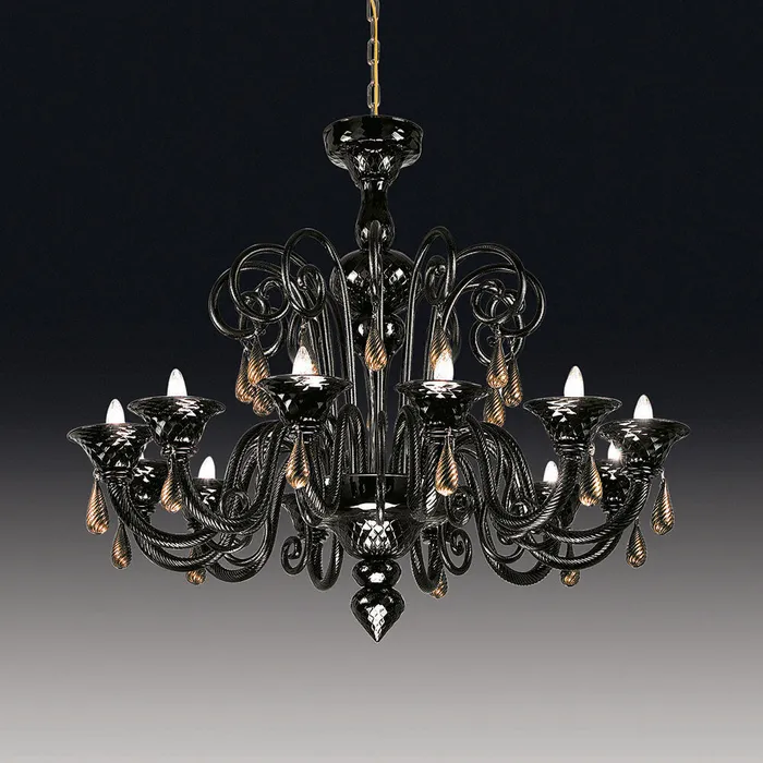 Voltolina Nuvola 6 Lights Chandelier Earrings